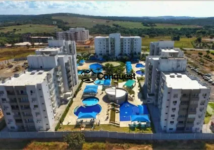 Apartamento com 2 Quartos à venda, 69m² no Setor Lagoa Quente, Caldas Novas
