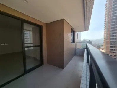 Apartamento com 3 Quartos para alugar, 89m² no Guilhermina, Praia Grande
