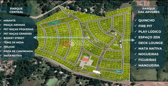 Lote/Terreno à venda, 436m² no Berto Círio, Nova Santa Rita