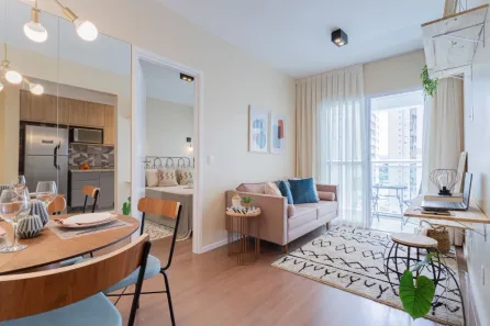 Apartamento com 1 Quarto à venda, 45m² no Várzea da Barra Funda, São Paulo