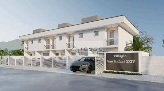 Casa de Condomínio com 2 Quartos à venda, 70m² no Estância Balneária Hawai, Caraguatatuba