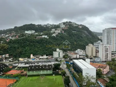 Apartamento com 2 Quartos para alugar, 55m² no José Menino, Santos