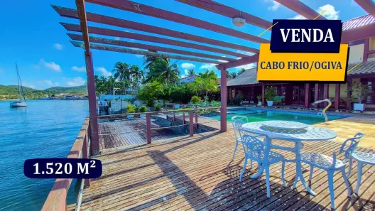 Casa com 7 Quartos à venda, 750m² no Gamboa, Cabo Frio