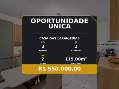Casa com 3 Quartos à venda, 115m² no das Laranjeiras, Serra