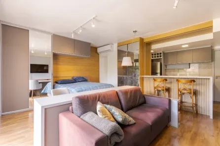 Apartamento com 1 Quarto para alugar, 47m² no Petrópolis, Porto Alegre