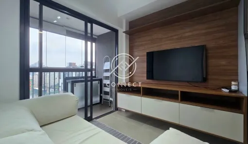 Apartamento com 1 Quarto para alugar, 30m² no Campo Belo, São Paulo