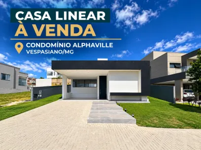 Casa de Condomínio com 4 Quartos à venda, 210m² no Alphaville Vespasiano, Vespasiano