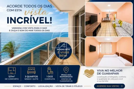 Apartamento com 3 Quartos à venda, 127m² no Centro, Guarapari