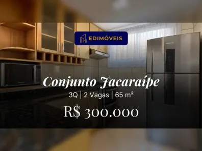 Apartamento com 3 Quartos à venda, 65m² no Conjunto Jacaraípe, Serra