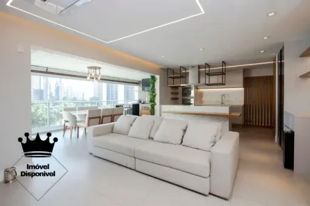 Apartamento com 3 Quartos para alugar, 135m² no Vila Gertrudes, São Paulo