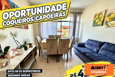Apartamento com 3 Quartos à venda, 66m² no Coqueiros, Florianópolis