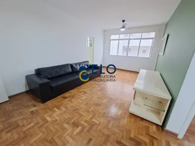 Apartamento com 2 Quartos para alugar, 70m² no José Menino, Santos