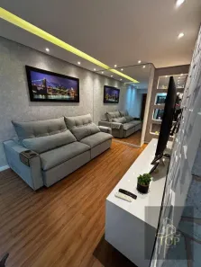 Apartamento com 3 Quartos à venda, 96m² no Vila Scarpelli, Santo André