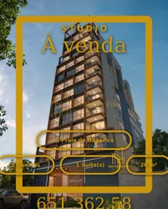 Apartamento com 1 Quarto à venda, 20m² no Praia de Itaparica, Vila Velha