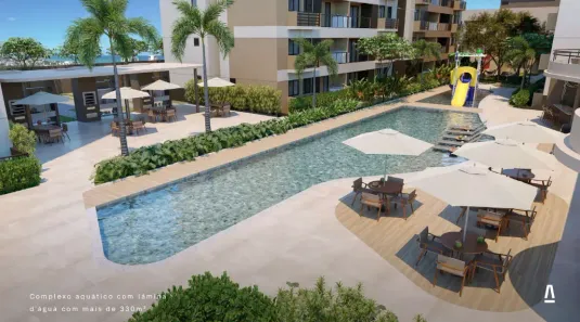 Apartamento com 2 Quartos à venda, 48m² no Marcos Freire, Jaboatão dos Guararapes