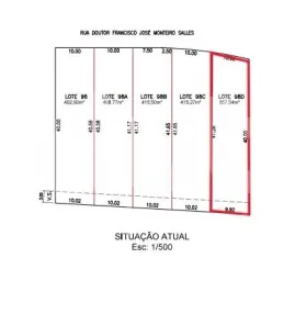 Lote/Terreno à venda, 357m² no Bairro das Palmeiras, Campinas
