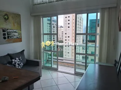 Flat com 1 Quarto para alugar, 44m² no Indianópolis, São Paulo