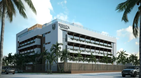 TERRAZZA BEACH RESIDENCE no Rio arinquida, Tamandaré