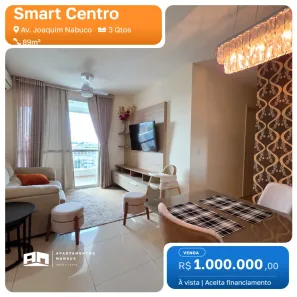 Apartamento com 3 Quartos à venda, 89m² no Centro, Manaus