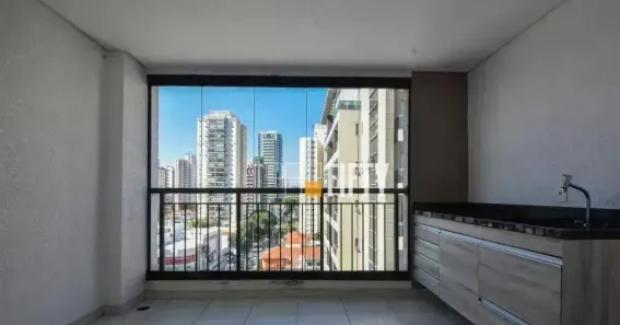 Apartamento com 1 Quarto para venda ou aluguel, 37m² no Vila Cordeiro, São Paulo