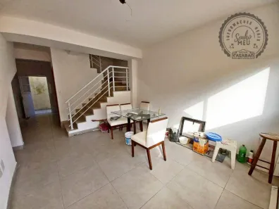 Casa de Condomínio com 2 Quartos à venda, 67m² no Sítio do Campo, Praia Grande