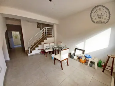 Casa de Condomínio com 2 Quartos à venda, 68m² no Sítio do Campo, Praia Grande