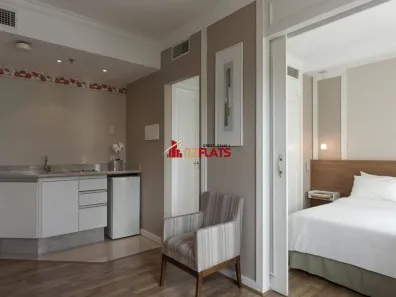 Flat com 1 Quarto para alugar, 32m² no Jardim Paulista, São Paulo
