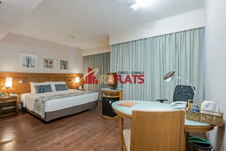 Flat com 1 Quarto à venda, 28m² no Indianópolis, São Paulo