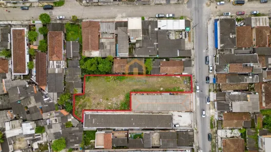 Lote/Terreno à venda, 826m² no Parque São Vicente, São Vicente