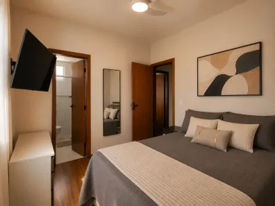 Apartamento com 3 Quartos à venda, 84m² no Paquetá, Belo Horizonte