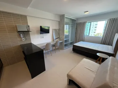 Apartamento com 1 Quarto para alugar, 26m² no Boa Viagem, Recife