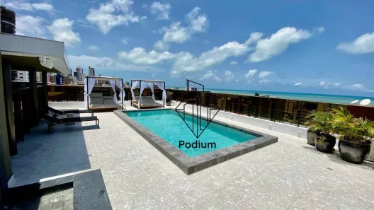 Apartamento com 2 Quartos à venda, 65m² no Cabo Branco, João Pessoa