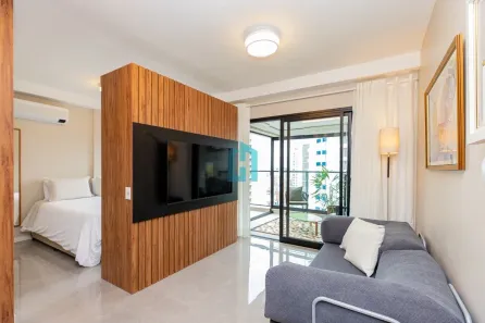 Apartamento com 1 Quarto à venda, 42m² no Indianópolis, São Paulo