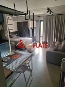 Flat com 1 Quarto para alugar, 35m² no Moema, São Paulo