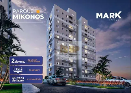 Apartamento com 2 Quartos à venda, 42m² no Alto de Pinheiros, Paulínia