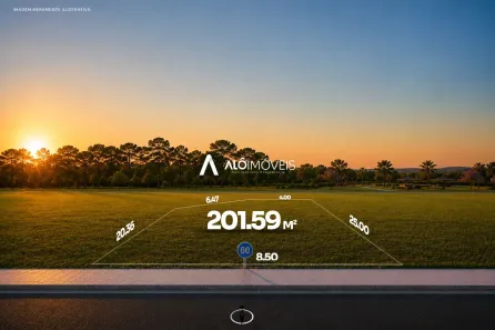 Lote/Terreno à venda, 201m² no Santa Terezinha, Fazenda Rio Grande