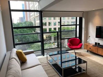 Apartamento com 1 Quarto para alugar, 44m² no Vila Nova Conceição, São Paulo