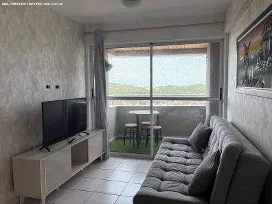 Apartamento com 2 Quartos para alugar, 56m² no Ponta Negra, Natal