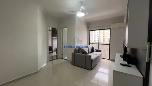 Apartamento com 1 Quarto para alugar, 44m² no Estuário, Santos
