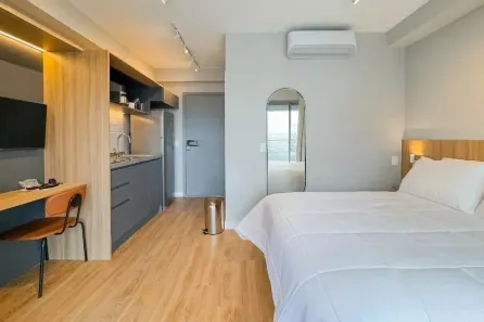 Kitnet com 1 Quarto à venda, 26m² no Vila Firmiano Pinto, São Paulo
