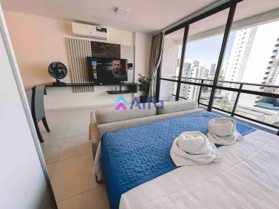 Apartamento com 1 Quarto para alugar, 40m² no Aldeota, Fortaleza