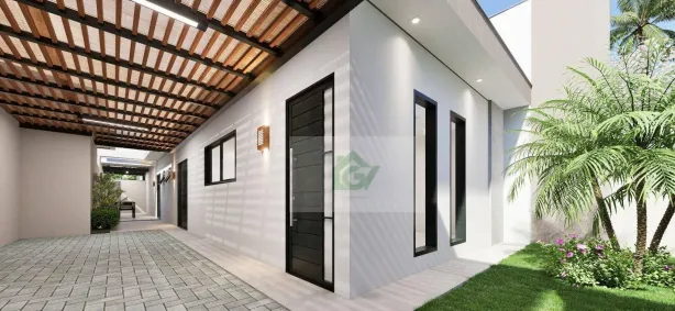 Casa de Condomínio com 3 Quartos à venda, 88m² no Pontal de Santa Marina, Caraguatatuba