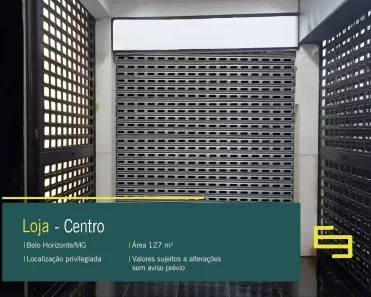 Ponto Comercial para alugar, 127m² no Centro, Belo Horizonte