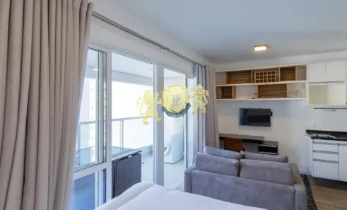 Flat com 1 Quarto à venda, 30m² no Brooklin Paulista, São Paulo