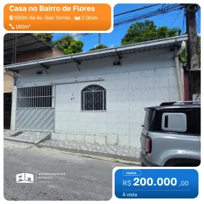 Casa com 2 Quartos à venda, 180m² no Monte das Oliveiras, Manaus