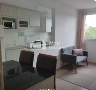 Apartamento com 2 Quartos para alugar, 45m² no Parque Residencial Flamboyant, São José dos Campos