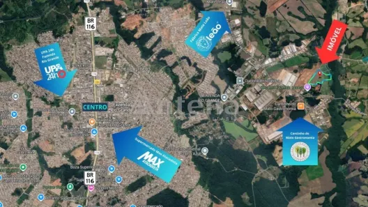 Lote/Terreno à venda, 41655m² no Eucaliptos, Fazenda Rio Grande