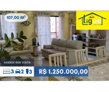 Apartamento com 3 Quartos à venda, 107m² no Cidade São Francisco, São Paulo