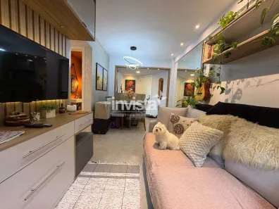 Apartamento com 1 Quarto à venda, 42m² no Marapé, Santos