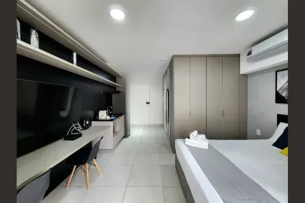 Kitnet com 1 Quarto à venda, 32m² no Indianópolis, São Paulo